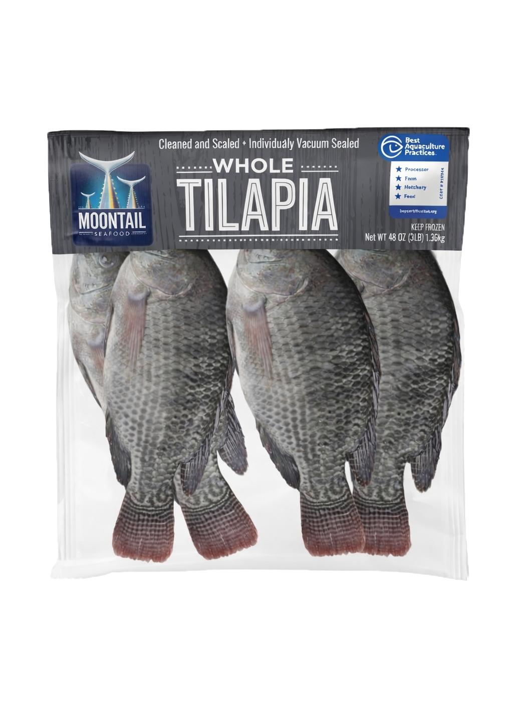 Moontail Frozen Whole Tilapia Fish; image 1 of 2
