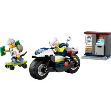 LEGO City Police Motorcycle Set, 65 pc