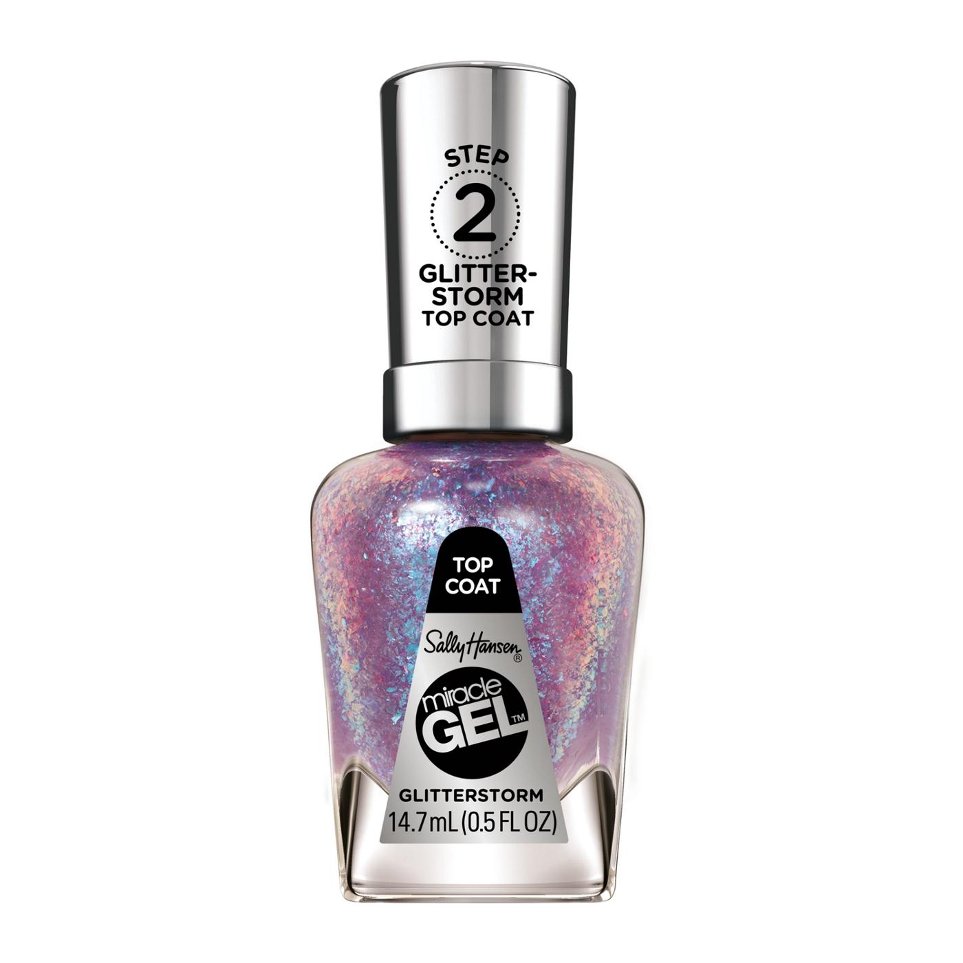Sally Hansen Miracle Gel Top Coat - Glitterstorm; image 1 of 4