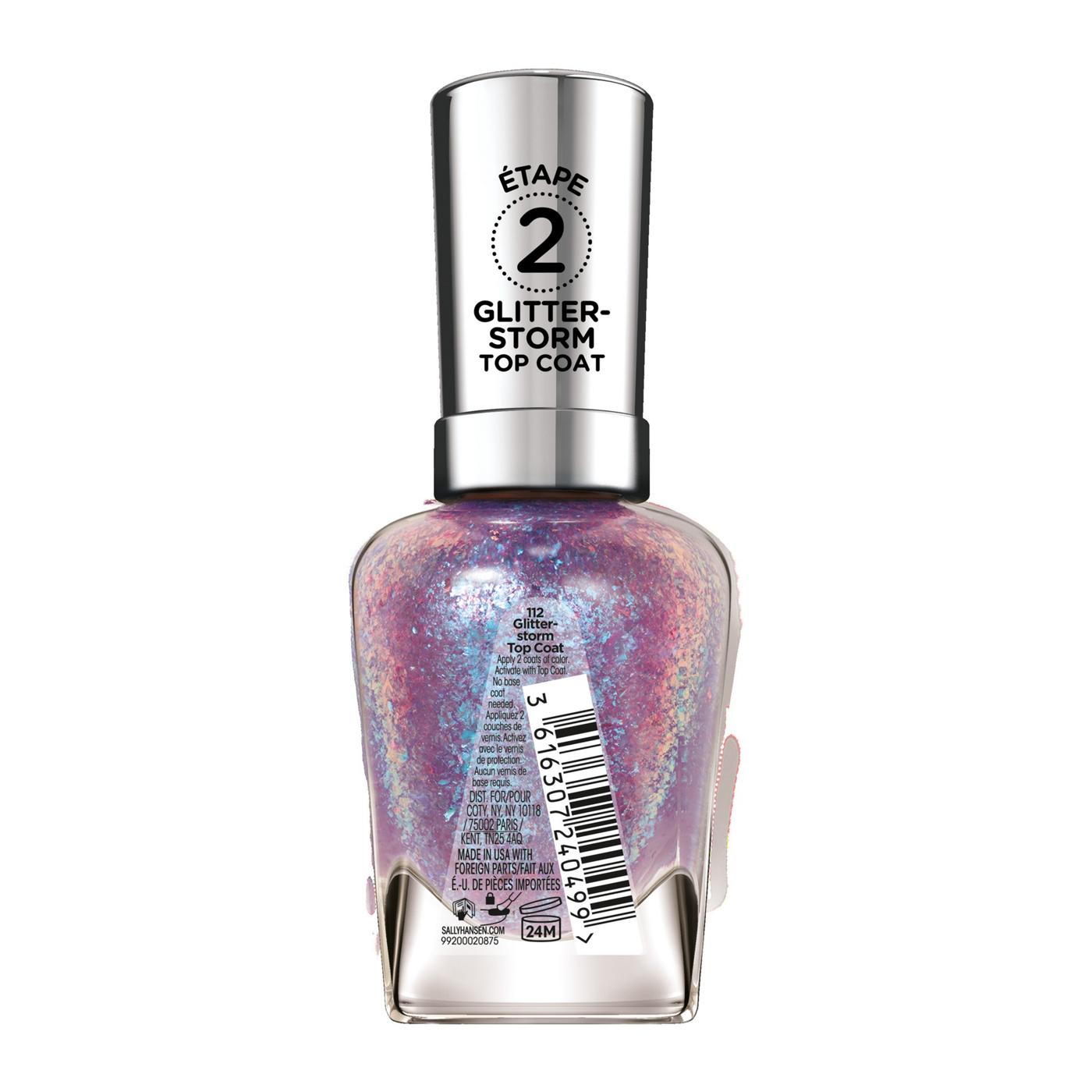 Sally Hansen Miracle Gel Top Coat - Glitterstorm; image 2 of 4