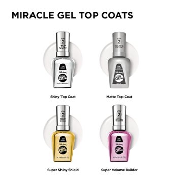 Sally Hansen Miracle Gel Top Coat - Super Shiny Shield