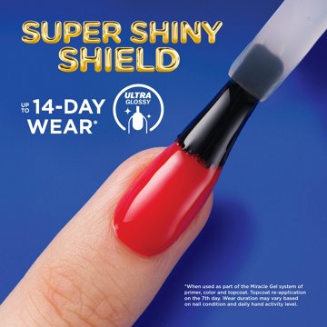 Sally Hansen Miracle Gel Top Coat - Super Shiny Shield