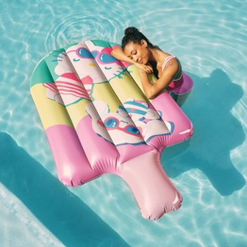 SwimWays Hello Kitty & Friends Oversized Pool Float, 35" x 61"