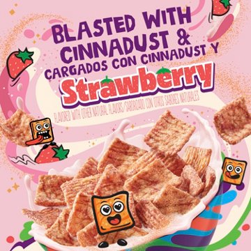 General Mills Strawberry Cinnamon Toast Crunch Cereal - Family Size