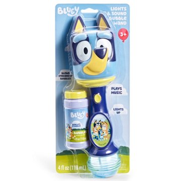 Bluey Lights & Sound Bubble Wand