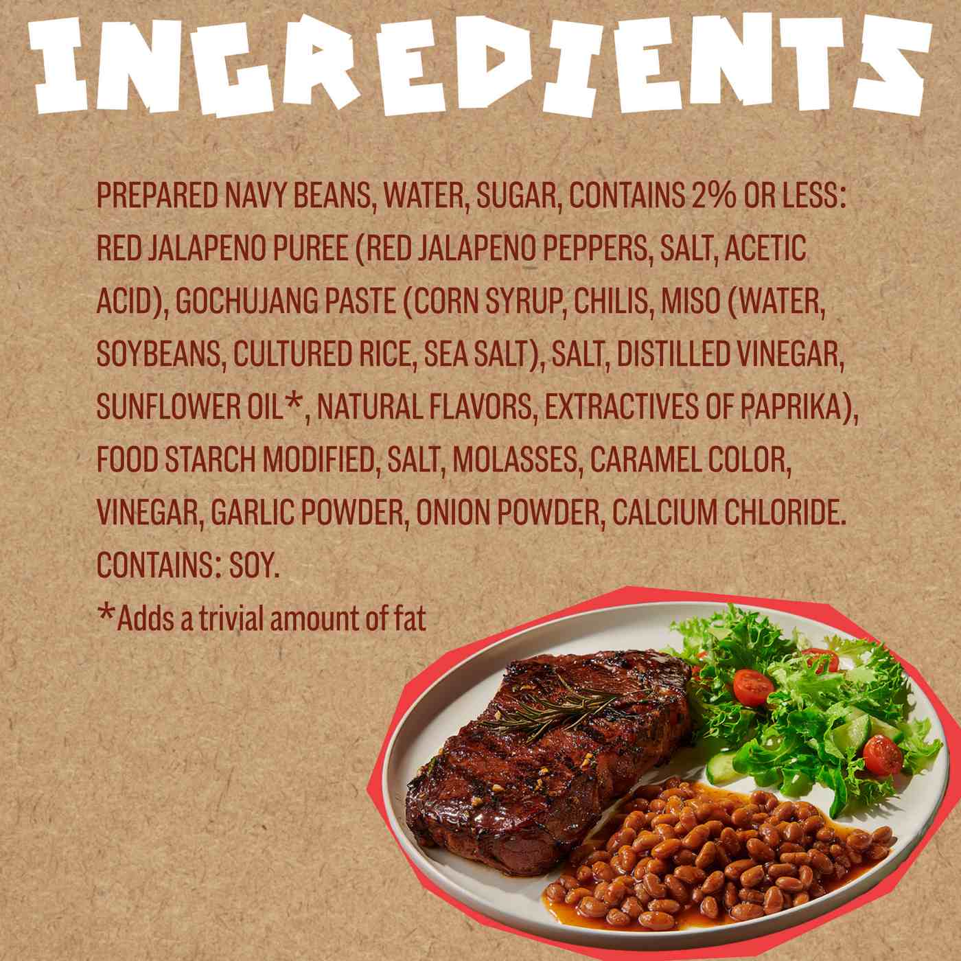 Saucy Spoon Baked Beans Korean Style BBQ - Shop Beans & legumes at H-E-B