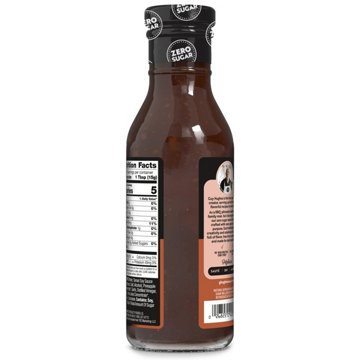 G Hughes Smokehouse Zero Sugar Teriyaki Marinade & Sauce, 13 oz