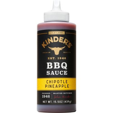 Kinder's Gold Label BBQ Sauce - Chipotle Pineapple