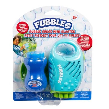 Fubbles Bubble Surge Mini Blaster - Assorted Colors