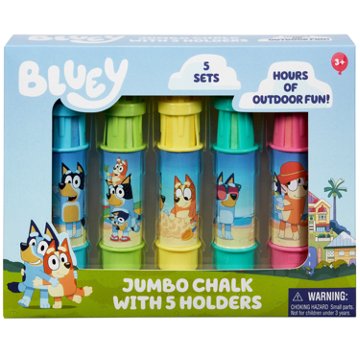 Bluey Jumbo Chalk Set, 5 pk