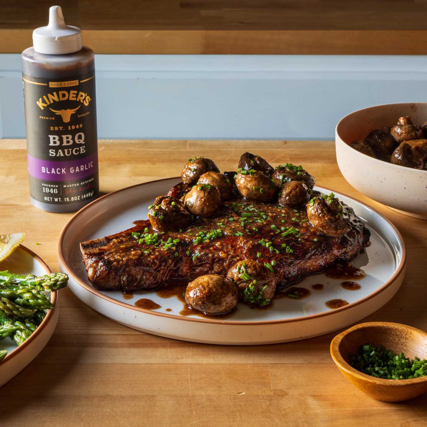 Kinder's Gold Label BBQ Sauce - Black Garlic; image 3 of 5