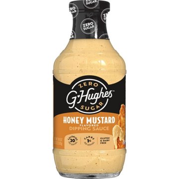 G Hughes Smokehouse Zero Sugar Honey Mustard Flavored Dipping Sauce