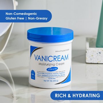 Vanicream Moisturizing Cream For Sensitive Skin