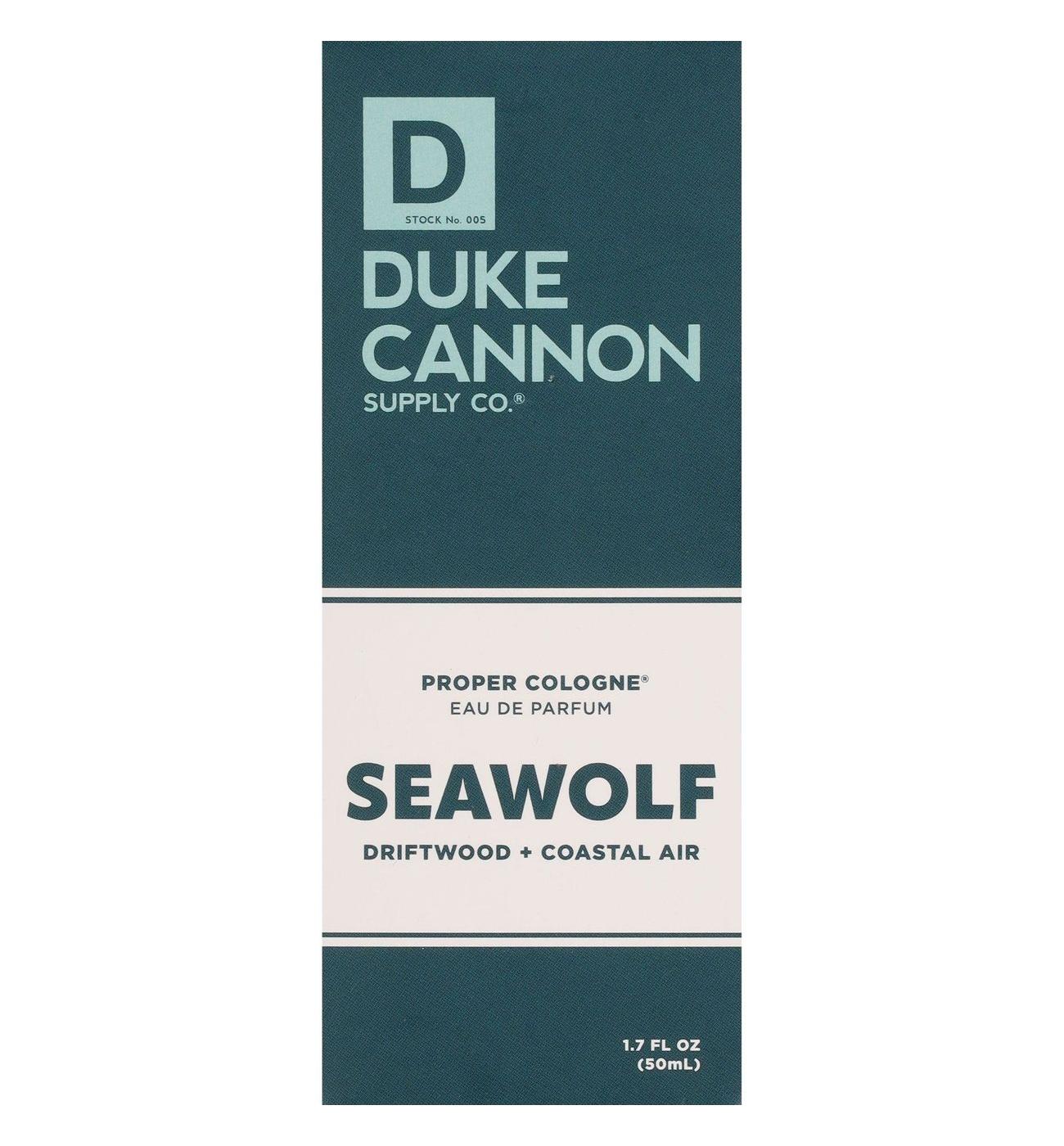 Duke Cannon Men's Proper Cologne - Seawolf; image 1 of 4