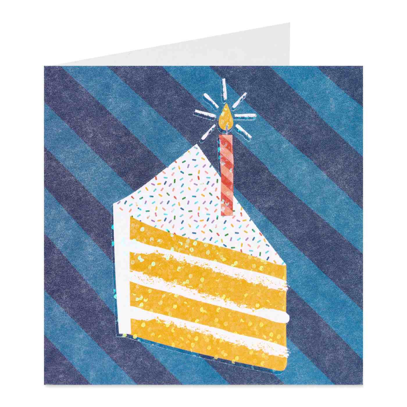 American Greetings Birthday Cake Blank Gift Enclosure Greeting Card ...