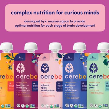 Cerebelly Dairy Free Smoothie - Sweet Potato Banana & Blueberry