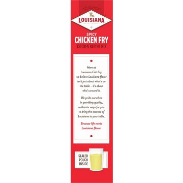 Louisiana Fish Fry Products Spicy Chicken Fry Batter Mix, 20 oz
