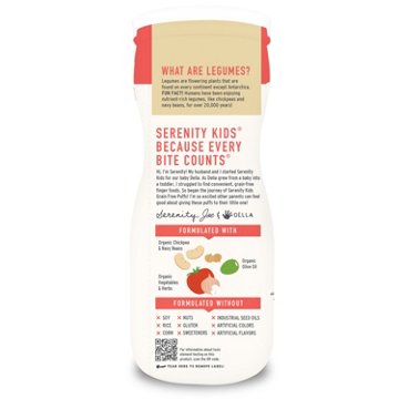 Serenity Kids Grain Free Puffs - Tomato & Herbs