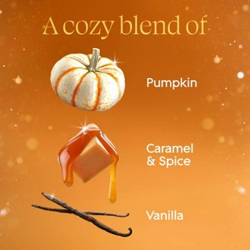 Glade Candle Jar - Pumpkin & Ginger, 4.08 oz, 2 ct