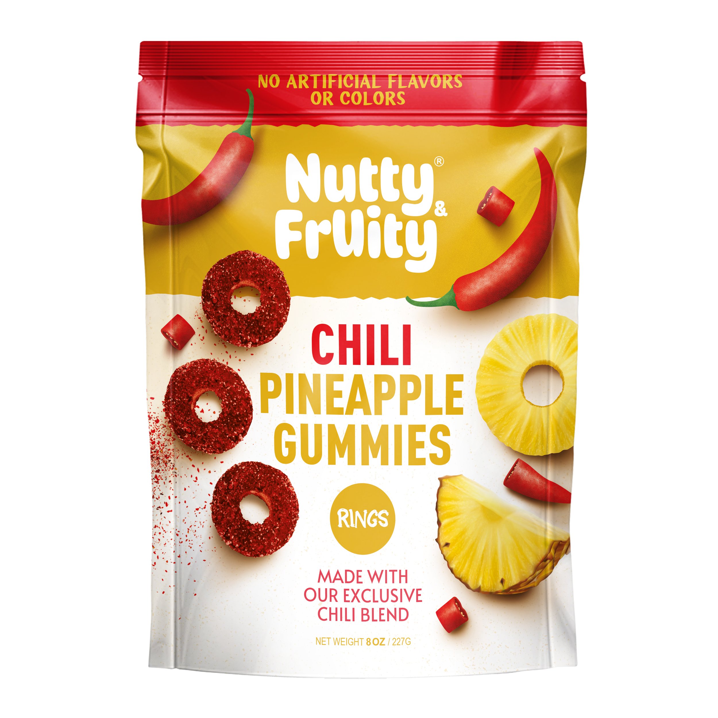 Nutty & Fruity Chili Pineapple Gummies - Shop Candy at H-E-B