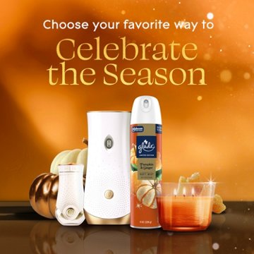 Glade 3-Wick Candle Jar - Pumpkin & Ginger