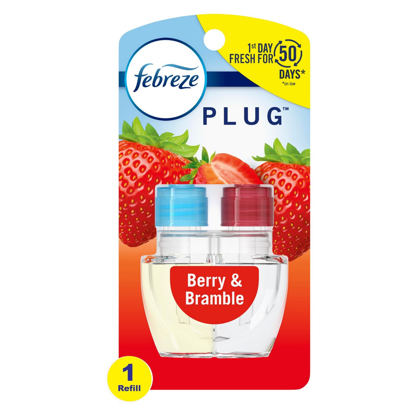 Febreze Plug In Air Freshener Scented Oil Refill - Berry Bramble - Shop ...