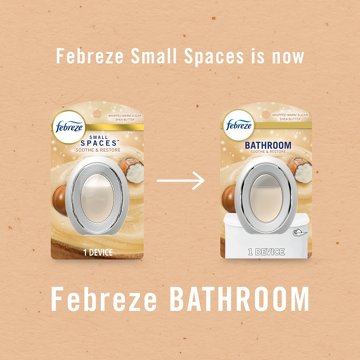 Febreze Bathroom Odor-Fighting Air Freshener - Soothe & Restore Sugar Shae Butter