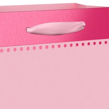 American Greetings Light Pink Colorsplash Small Gift Bag