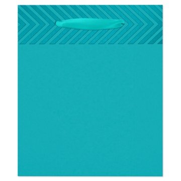 American Greetings Aqua Colorsplash Everyday Small Gift Bag