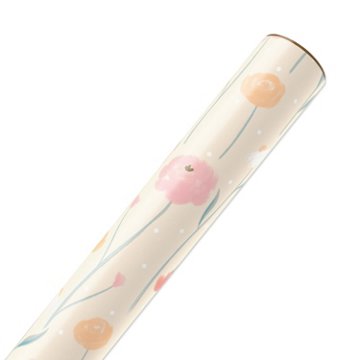 American Greetings Florals Wedding Wrapping Paper, 20 sq. ft., 96" x 30"