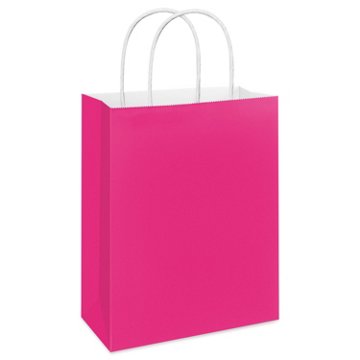 American Greetings Large Solid Pink Gift Bag for All Occasions, 5" x 13" x 10"