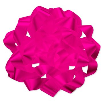 American Greetings Giant Pink Confetti Gift Bow