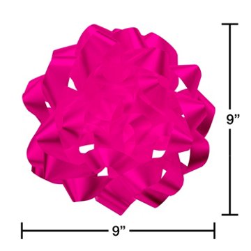 American Greetings Giant Pink Confetti Gift Bow