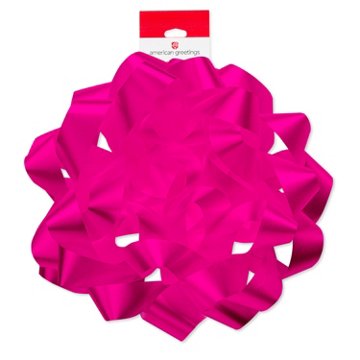 American Greetings Giant Pink Confetti Gift Bow