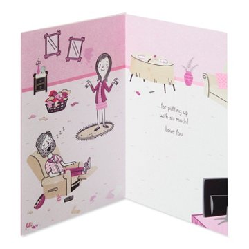 American Greetings Beautiful & Appreciated Birthday Card for Wife