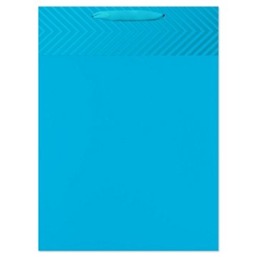 American Greetings Aqua Jumbo Gift Bag for All Occasions