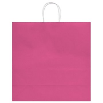 American Greetings Pink All Occasion Jumbo Square Gift Bag, 6" x 15" x 15"