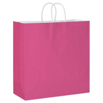 American Greetings Pink All Occasion Jumbo Square Gift Bag, 6" x 15" x 15"