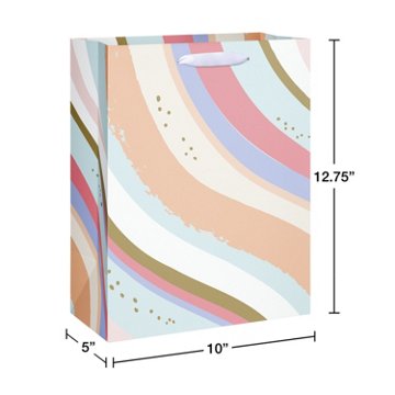 American Greetings Marbled Everyday Large Gift Bag for Her