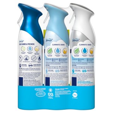 Febreze Air Fresheners - Kitchen Odor Eliminator, Linen & Sky, Ocean
