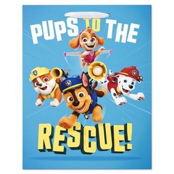 American Greetings Paw Patrol Large Blue Gift Bag