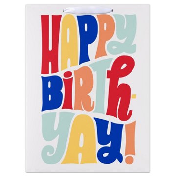 American Greetings Happy Birth YAY Jumbo Gift Bag