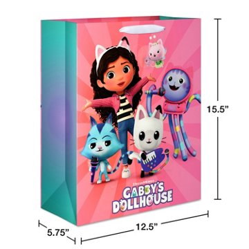 American Greetings Gabby's Dollhouse Extra Large Gift Bag