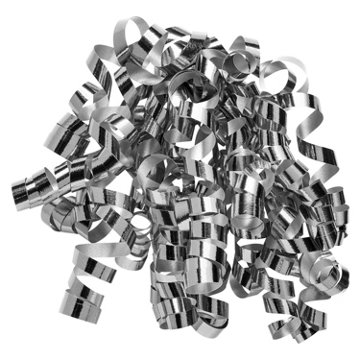 American Greetings Silver Curling Ribbon Gift Bow, 1.75" x 9" x 3.5"