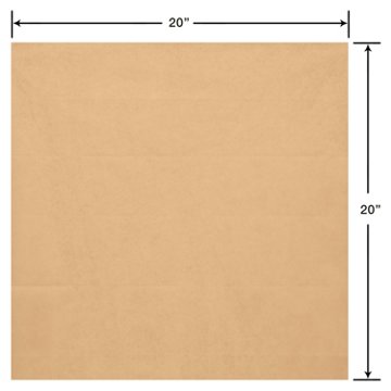 American Greetings Kraft Tissue Paper, 8 ct, 20" x 20"