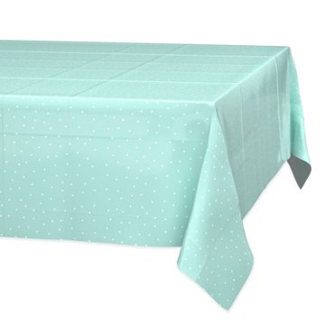 American Greetings Scattered Gold Stars Plastic Table Cover, 84" x 54"