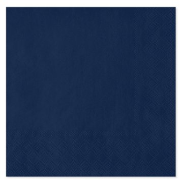 American Greetings Navy Beverage Napkins, 20 ct