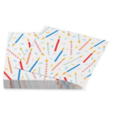 American Greetings Birthday Candles Beverage Napkins, 20 ct