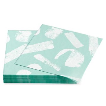 American Greetings Brush Strokes Beverage Napkins, 20 ct