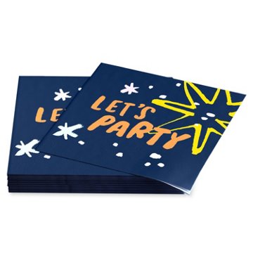 American Greetings Let's Party Lunch Napkins, 20 ct